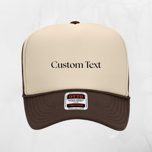 Personalized Text - Trucker Snapback
