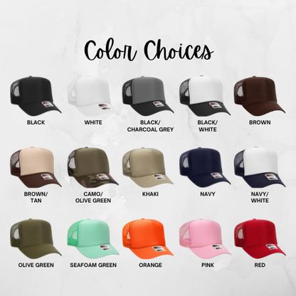 Personalized Text - Trucker Snapback